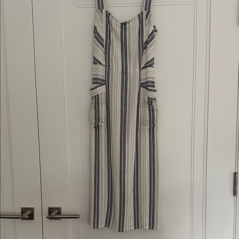 Splendid Striped Midi Dress